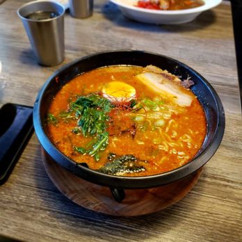 Ramen Seas - SPICY Miso Soup! So yum! But not really spicy. - Ramen Near Me - Sunnyvale, California Ramen Seas - SPICY Miso Soup! So yum! But not really spicy. - Ramen Near Me - Sunnyvale, California