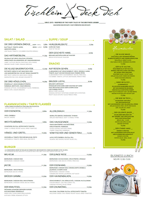Menu photo 1 Tischlein deck dich Berlin, BE
