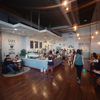 Republik Coffee - View right when you walk in - Coffee & Tea Near Me - Pasadena, California