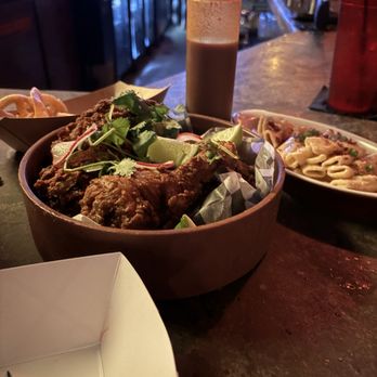 Brick & Bones - Fried chicken , Mac &cheese - Cocktail Bars Near Me - Dallas, Texas Brick & Bones - Fried chicken , Mac &cheese - Cocktail Bars Near Me - Dallas, Texas
