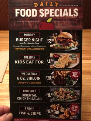 Menu photo 1 Applebee's Grill + Bar New Bern, NC
