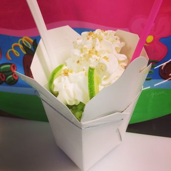 Bee Cool Snowballs - Key Lime Pie Snowball - Shaved Snow Near Me - Houma, Louisiana