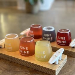 JuneShine - Santa Monica - Kombucha flights