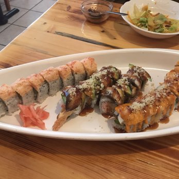 Sushi Gallery - Lobster Salad, Dragon & Salmon On Fire - Sushi Bars Near Me - Madison Heights, Michigan Sushi Gallery - Lobster Salad, Dragon & Salmon On Fire - Sushi Bars Near Me - Madison Heights, Michigan