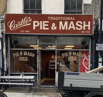 Castles Pie Shop London by null