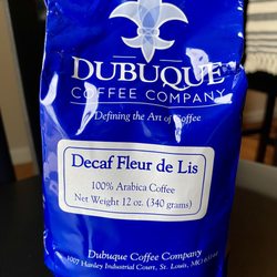 Dubuque Coffee Company - Decaf Fleur de Lis, ground