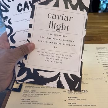 Wolf ‘n’ Swallow - Caviar flight - Wine Bars Near Me - Albuquerque, New Mexico