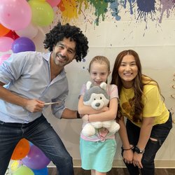 The Orthodontist - The fun Dr. Issa (dressed as Bob Ross today) and making her feel special after walking down the red carpet!