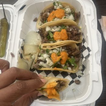 La Doña Taqueria - 4 asada tacos on taco Tuesday special $2 each - Mexican Near Me - Stockton, California La Doña Taqueria - 4 asada tacos on taco Tuesday special $2 each - Mexican Near Me - Stockton, California