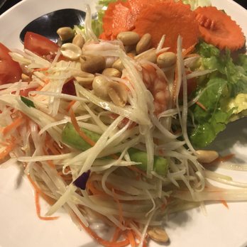 Exotic Thai Restaurant - Papaya Salad - Thai Near Me - Ojai, California