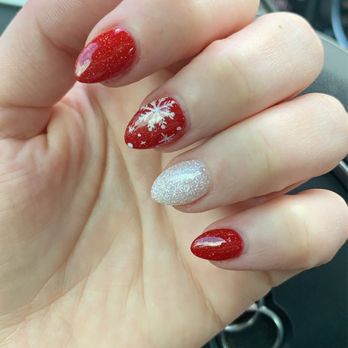 JN Nails - Christmas nexgen nails, almond shape - Nail Salons Near Me - Delray Beach, Florida JN Nails - Christmas nexgen nails, almond shape - Nail Salons Near Me - Delray Beach, Florida