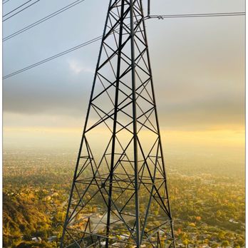 Echo Mountain via the Sam Merrill Trail - Amazing view at 1,009 feet. #PowerGridTowerLine - Parks Near Me - Altadena, California