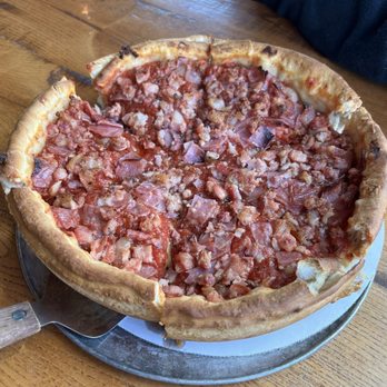Giordano's - Meat & More Meat Deep Dish - Pizza Near Me - Fort Wayne, Indiana