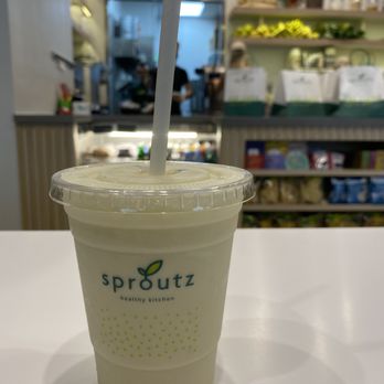 Sproutz - Brickell - Pina Colada Smoothie - Juice Bars & Smoothies Near Me - Miami, Florida Sproutz - Brickell - Pina Colada Smoothie - Juice Bars & Smoothies Near Me - Miami, Florida
