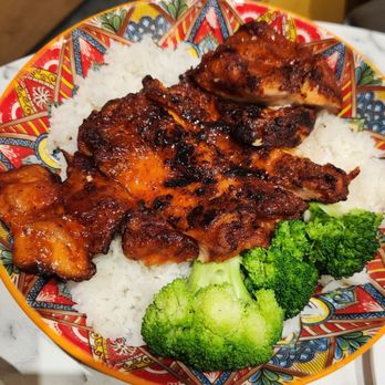 Bear Bear Cafe - New Orleans Grilled Chicken Chops with Rice - Hong Kong Style Cafe Near Me - Markham, Ontario Bear Bear Cafe - New Orleans Grilled Chicken Chops with Rice - Hong Kong Style Cafe Near Me - Markham, Ontario