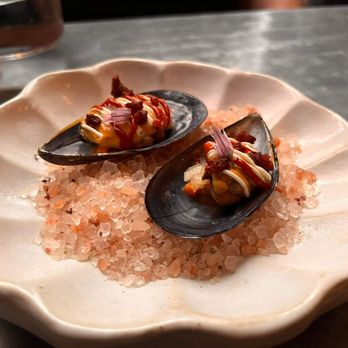 Frenchie - Mussels with chorizo and drizzled with harissa - French Near Me - Paris, 75