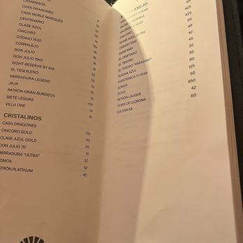 Casa Playa - Tequila menu - Mexican Near Me - Las Vegas, Nevada Casa Playa - Tequila menu - Mexican Near Me - Las Vegas, Nevada