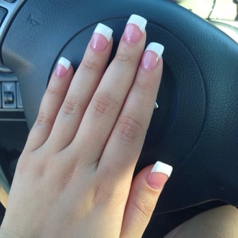 Fancy Nails - Pink and whites - Nail Salons Near Me - Las Vegas, Nevada