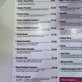 Pinky’s - Menu - Breakfast & Brunch Near Me - San Juan, Puerto Rico Pinky’s - Menu - Breakfast & Brunch Near Me - San Juan, Puerto Rico