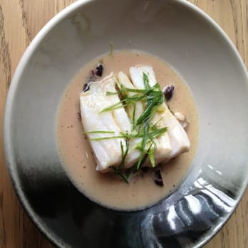 Yam'Tcha - Steamed pollock, clams, black rice chicken broth. - Tea Rooms Near Me - Paris, 75