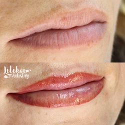 Lilikoi Artistry - Blended Lip Liner Tattoo South Jordan Utah