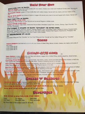 Menu photo 8 Flaming Amy's Burrito Barn Carolina Beach, NC Menu photo 8 Flaming Amy's Burrito Barn Carolina Beach, NC