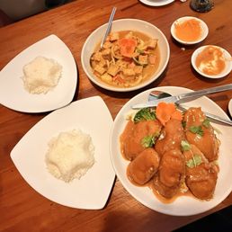 Massaman Curry and Crispy Eggplant Massaman Curry and Crispy Eggplant