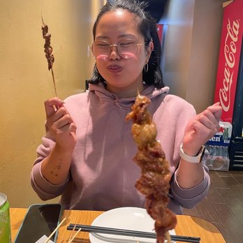 Ft Bbq - Chicken heart & chicken skin skewer ft my partner. - Barbeque Near Me - Milpitas, California