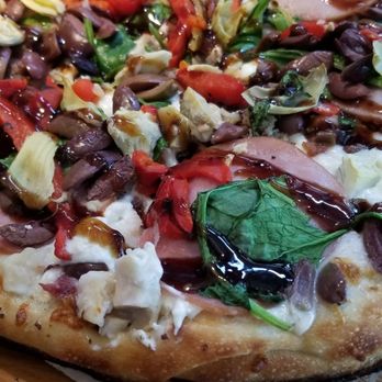 Blaze Pizza - The Amedea special in hi rise crust - Pizza Near Me - Fort Myers, Florida Blaze Pizza - The Amedea special in hi rise crust - Pizza Near Me - Fort Myers, Florida