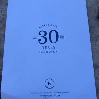 Rooney's Oceanfront Restaurant - Celebrating 30 years!! - Seafood Near Me - Long Branch, New Jersey