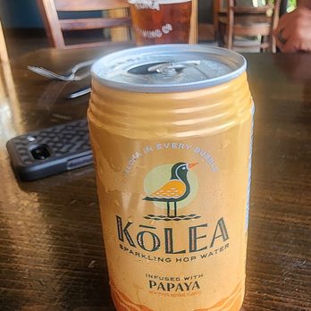 Kona Brewing - Refreshing Kolea Sparkling Hop Water, Papaya flavor, Fabulous! No caffeine, no sugar and tons of flavor! - Pubs Near Me - Honolulu, Hawaii Kona Brewing - Refreshing Kolea Sparkling Hop Water, Papaya flavor, Fabulous! No caffeine, no sugar and tons of flavor! - Pubs Near Me - Honolulu, Hawaii