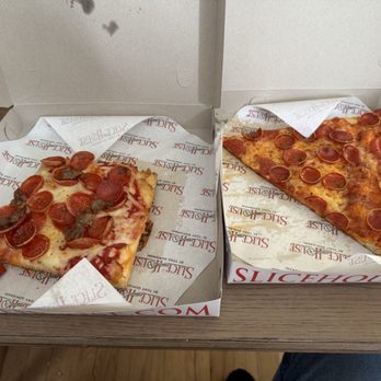 Slice House by Tony Gemignani - Pepperoni - Pizza Near Me - Castro Valley, California Slice House by Tony Gemignani - Pepperoni - Pizza Near Me - Castro Valley, California