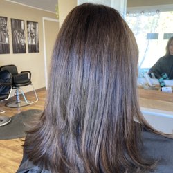 East Village Salon - Beautiful chocolate brown for the Fall