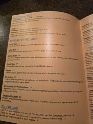 Menu photo 3 Agave Maria's Restaurant & Cantina Ojai, CA Menu photo 3 Agave Maria's Restaurant & Cantina Ojai, CA
