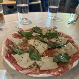Beef carpaccio
