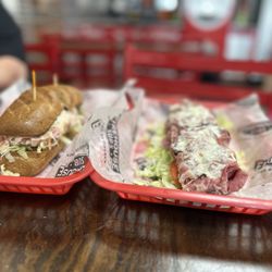 Firehouse Subs - New York Steamer with no bread & a Club on a Sub