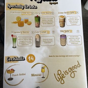 Capri Seafood - specialty drinks menu - Seafood Near Me - Providence, Rhode Island