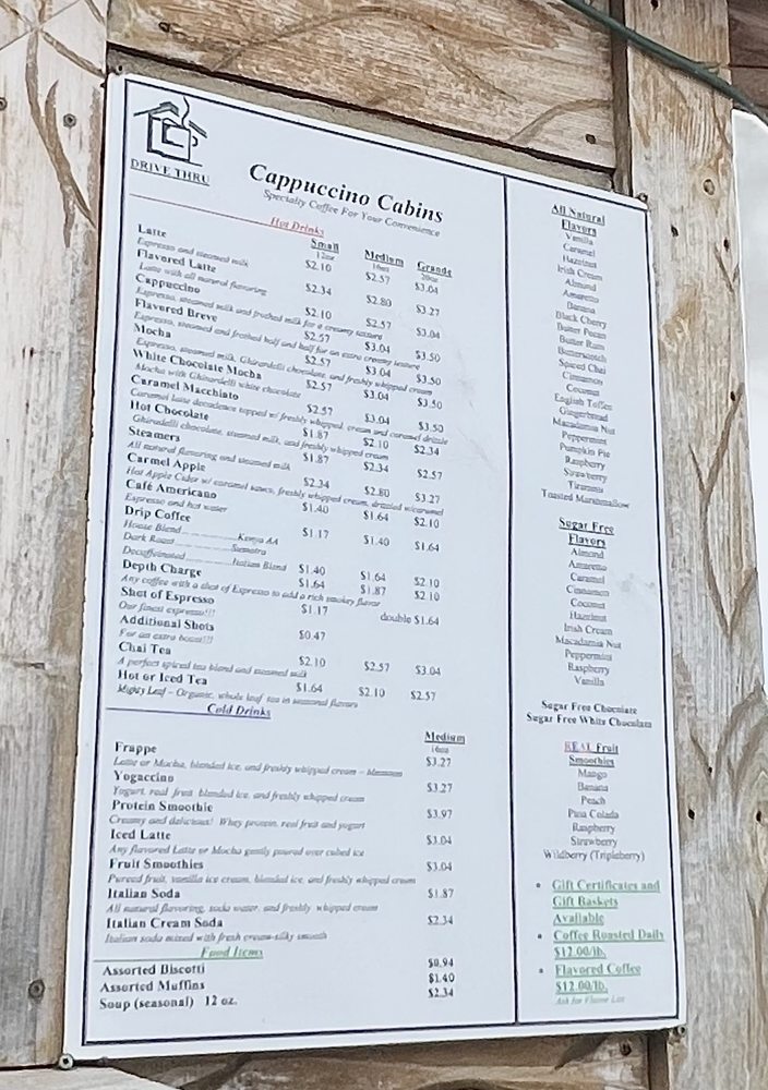 Cappuccino Cabin Logo