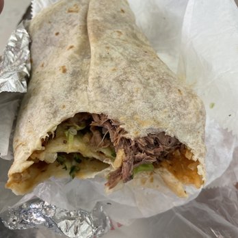 K A Market - a burrito wrapped in aluminum foil - Grocery Near Me - Indio, California