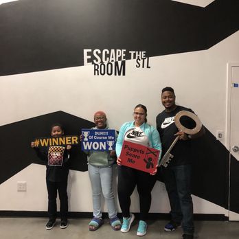 Escape the Room STL - Photo with the escape room Props - Escape Games Near Me - Saint Louis, Missouri