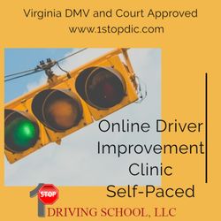 1 Stop Driving School - Online Virginia Driver Improvement Clinic for teens and adults.