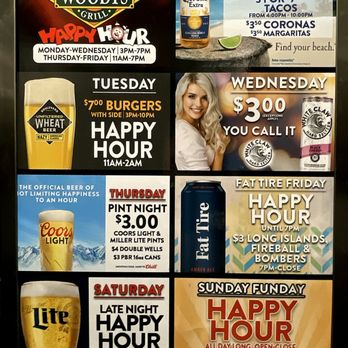 Woody's Pub and Grill - Specials Board - Pubs Near Me - Sioux Falls, South Dakota