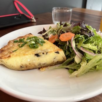 Saints + Council - Vegetarian quiche - Breakfast & Brunch Near Me - Atlanta, Georgia Saints + Council - Vegetarian quiche - Breakfast & Brunch Near Me - Atlanta, Georgia
