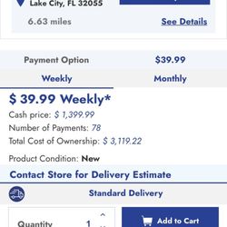 Buddy's Home Furnishings - Website screenshot