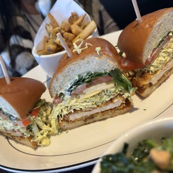 Nick's On 2nd - Crispy chicken sandwich - New American Near Me - Long Beach, California Nick's On 2nd - Crispy chicken sandwich - New American Near Me - Long Beach, California