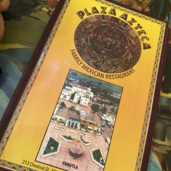 Plaza Azteca - Menu - Mexican Near Me - Atlantic, Iowa Plaza Azteca - Menu - Mexican Near Me - Atlantic, Iowa