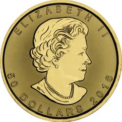 Roberts & Roberts Brokerage - Gold Canadian Maple Leaf