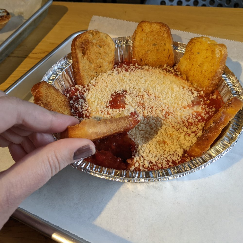 Queenie's Pizza Factory - Crispy Baked Cheese - Pizza Near Me - Carmel, Indiana Queenie's Pizza Factory - Crispy Baked Cheese - Pizza Near Me - Carmel, Indiana