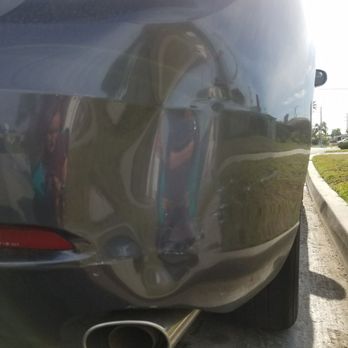 Magic Dent Removal - Before - Mobile Dent Repair Near Me