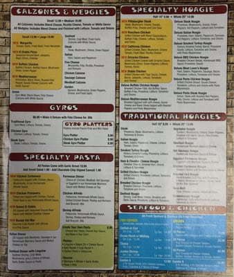Menu photo 4 Pizza Parma Pittsburgh, PA